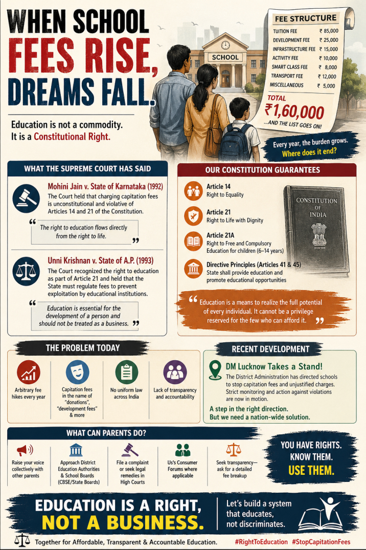 When School Fee Rise Faster Than Hope